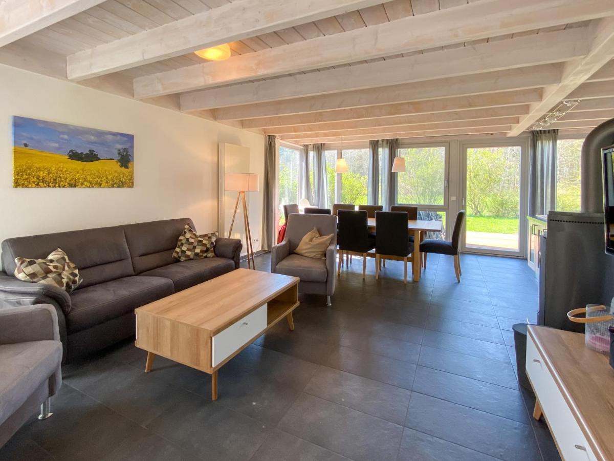 Ferienhaus Wiesengefluester W10 - Mit Sauna, Kamin Und Garten Röbel Kültér fotó