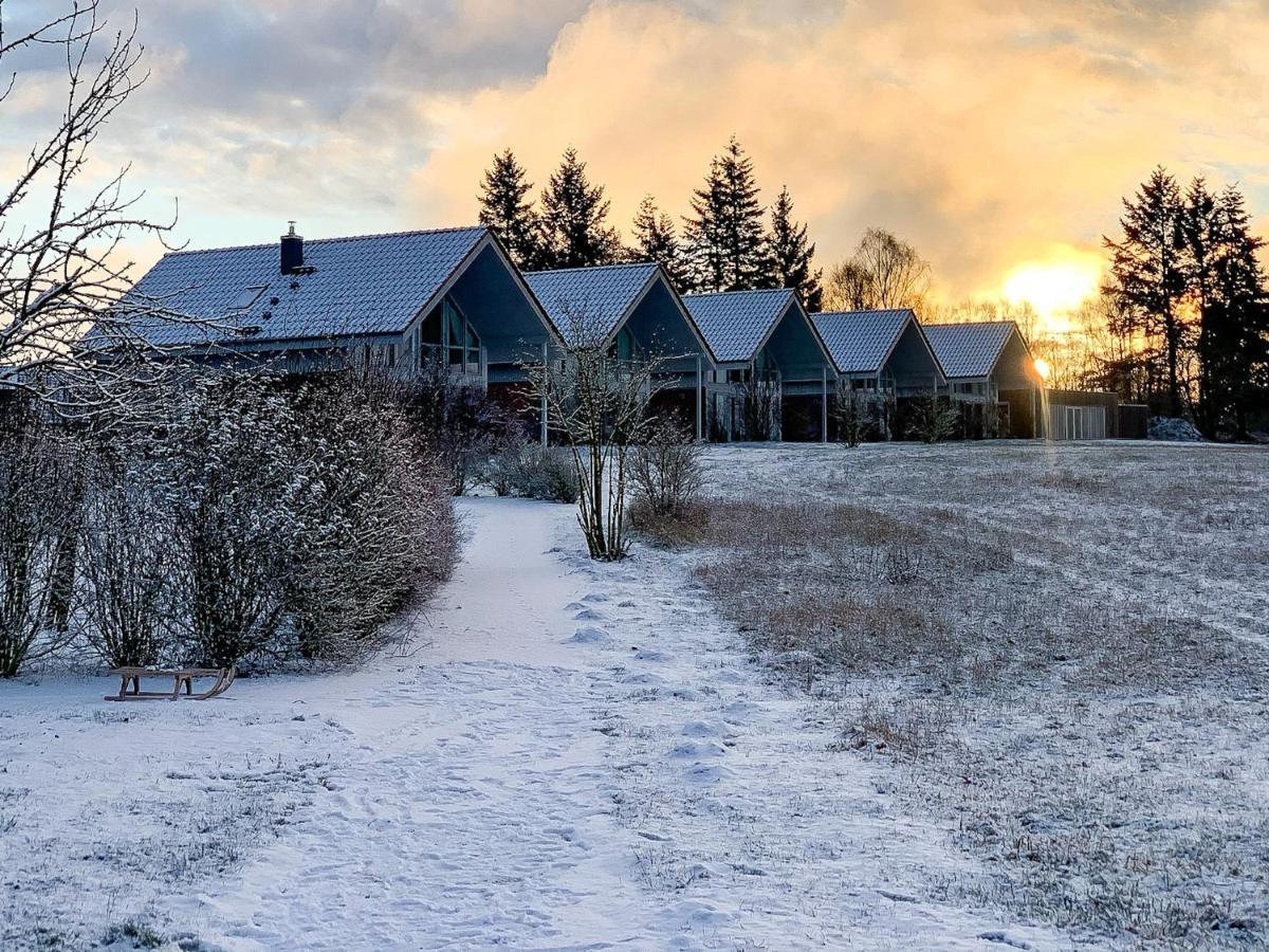 Ferienhaus Wiesengefluester W10 - Mit Sauna, Kamin Und Garten Röbel Kültér fotó